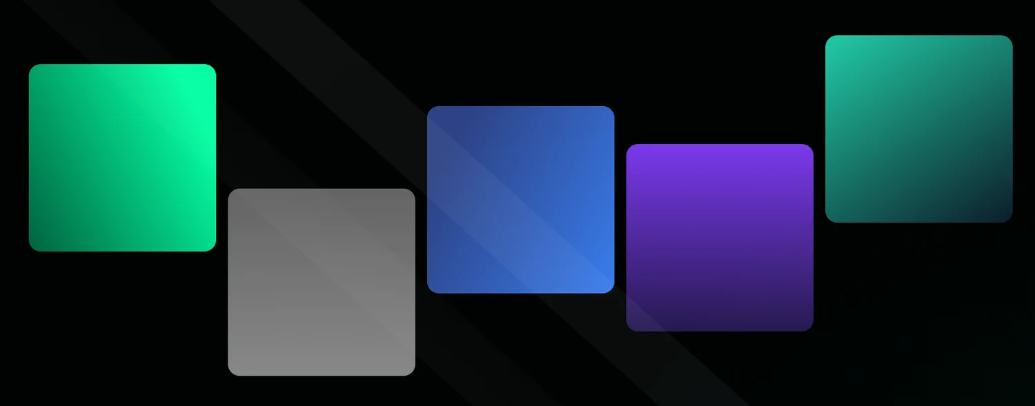 Gradient tiles from the QntumAi visual system